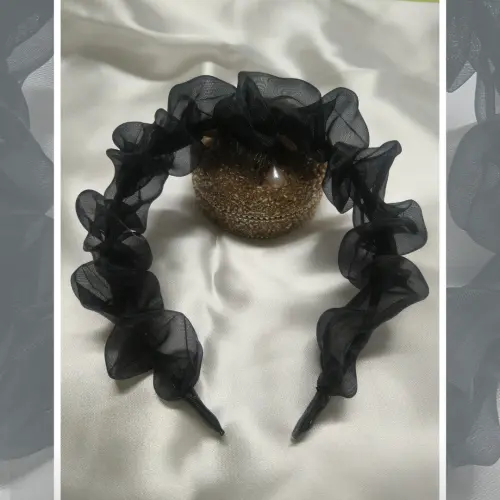 Diadema scrunchie de moda — imagen 2